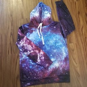 🌌3D Digital Print Galaxy Hoodie🌌